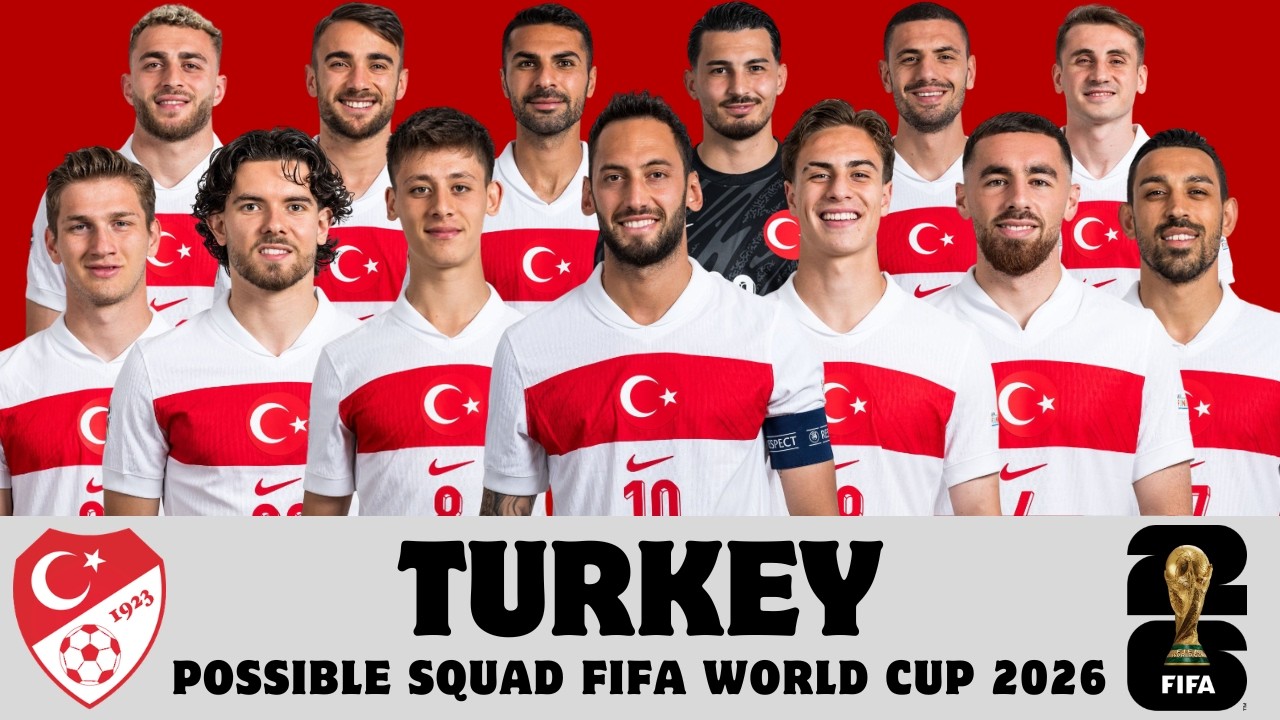 OK9: Đội hình Thổ Nhĩ Kỳ World Cup 2026 – Arda Guler dẫn dắt thế hệ vàng 1 OK9: Đội hình Thổ Nhĩ Kỳ World Cup 2026 – Arda Guler dẫn dắt thế hệ vàng